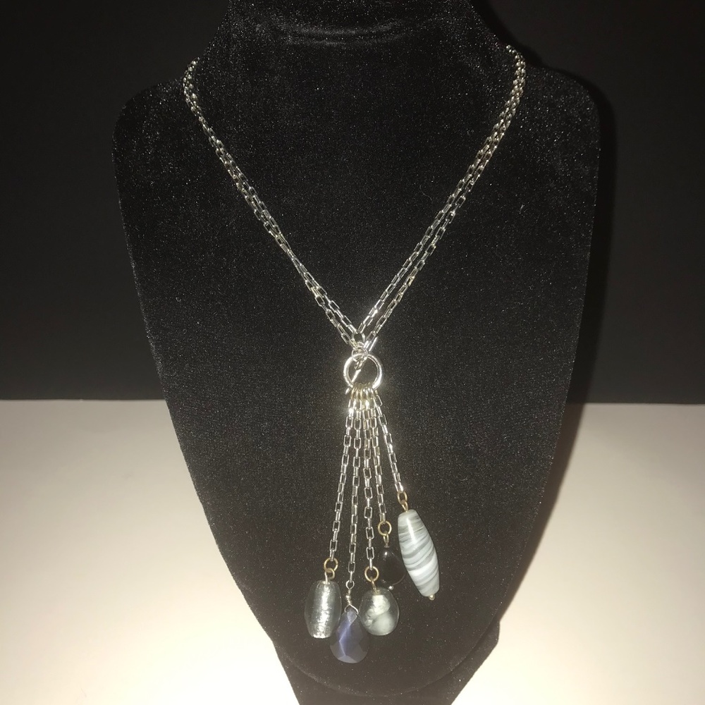 Lia Sophia 2-Way Necklace with Toggle Closure